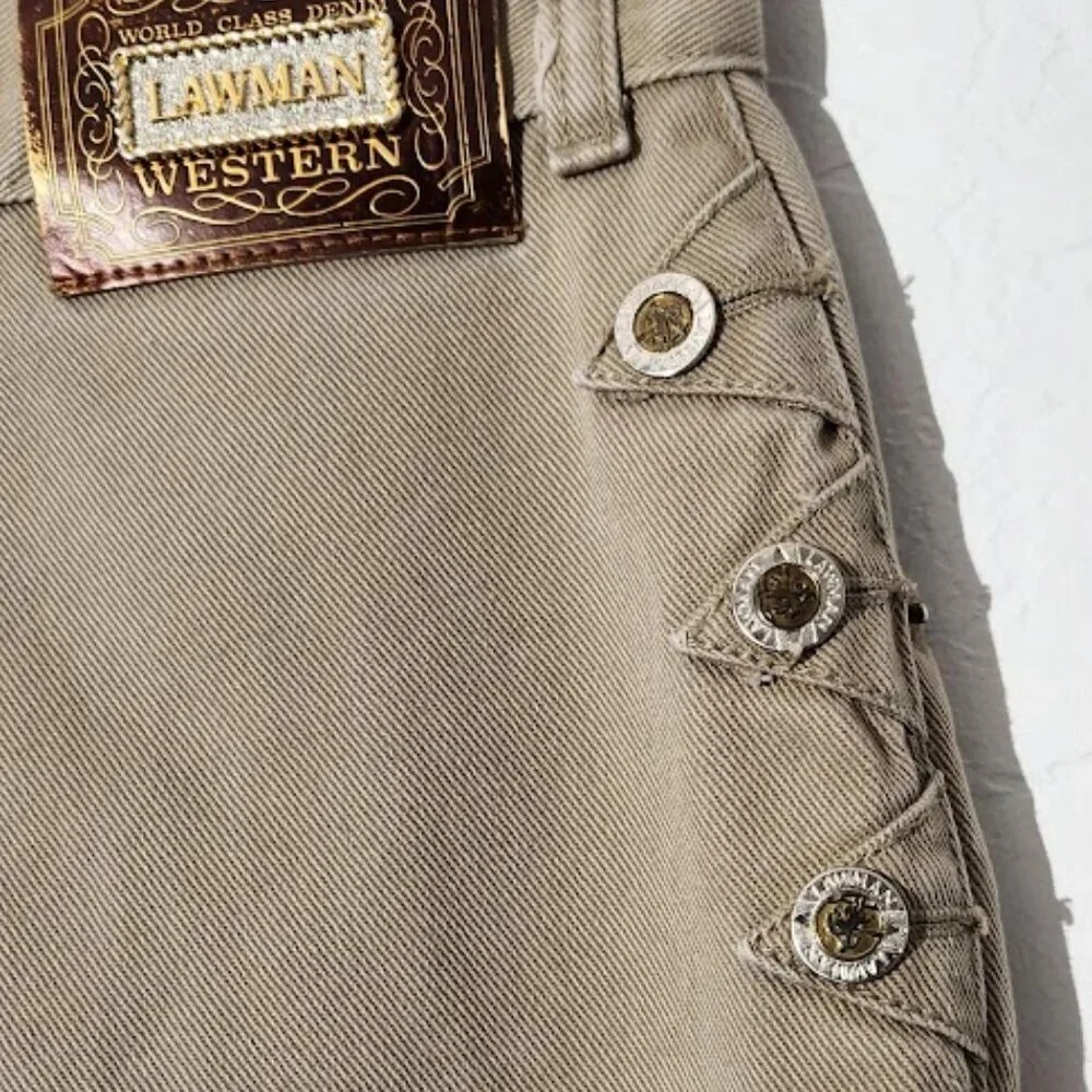 Lawman Western Bareback Women's Vintage Jeans in size 7